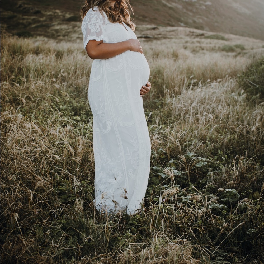 Pinkblush lace dress